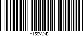 Código de barras (EAN, GTIN, SKU, ISBN): 'A159WAD-1'