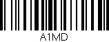 Código de barras (EAN, GTIN, SKU, ISBN): 'A1MD'