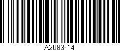 Código de barras (EAN, GTIN, SKU, ISBN): 'A2083-14'