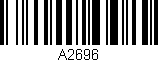 Código de barras (EAN, GTIN, SKU, ISBN): 'A2696'