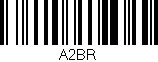 Código de barras (EAN, GTIN, SKU, ISBN): 'A2BR'