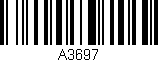 Código de barras (EAN, GTIN, SKU, ISBN): 'A3697'