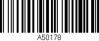 Código de barras (EAN, GTIN, SKU, ISBN): 'A50178'
