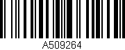 Código de barras (EAN, GTIN, SKU, ISBN): 'A509264'