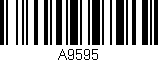 Código de barras (EAN, GTIN, SKU, ISBN): 'A9595'