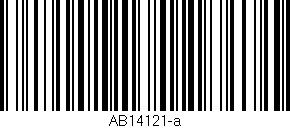 Código de barras (EAN, GTIN, SKU, ISBN): 'AB14121-a'