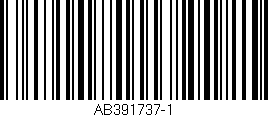 Código de barras (EAN, GTIN, SKU, ISBN): 'AB391737-1'