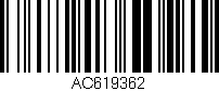 Código de barras (EAN, GTIN, SKU, ISBN): 'AC619362'
