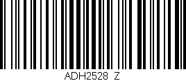 Código de barras (EAN, GTIN, SKU, ISBN): 'ADH2528/Z'