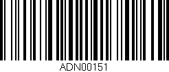 Código de barras (EAN, GTIN, SKU, ISBN): 'ADN00151'