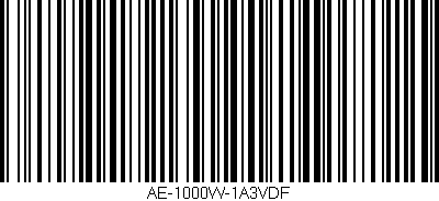 Código de barras (EAN, GTIN, SKU, ISBN): 'AE-1000W-1A3VDF'