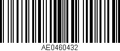 Código de barras (EAN, GTIN, SKU, ISBN): 'AE0460432'
