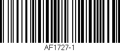 Código de barras (EAN, GTIN, SKU, ISBN): 'AF1727-1'