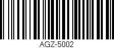 Código de barras (EAN, GTIN, SKU, ISBN): 'AGZ-5002'