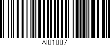 Código de barras (EAN, GTIN, SKU, ISBN): 'AI01007'