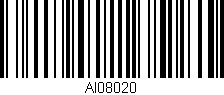 Código de barras (EAN, GTIN, SKU, ISBN): 'AI08020'