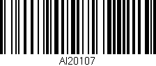 Código de barras (EAN, GTIN, SKU, ISBN): 'AI20107'