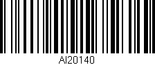 Código de barras (EAN, GTIN, SKU, ISBN): 'AI20140'