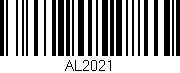 Código de barras (EAN, GTIN, SKU, ISBN): 'AL2021'