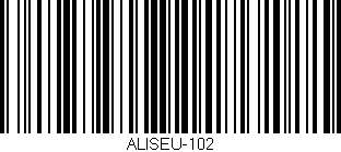 Código de barras (EAN, GTIN, SKU, ISBN): 'ALISEU-102'