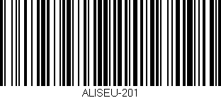 Código de barras (EAN, GTIN, SKU, ISBN): 'ALISEU-201'