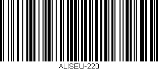 Código de barras (EAN, GTIN, SKU, ISBN): 'ALISEU-220'