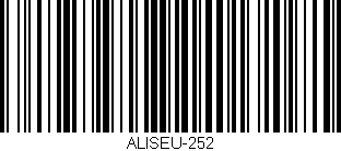 Código de barras (EAN, GTIN, SKU, ISBN): 'ALISEU-252'