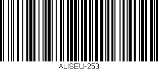 Código de barras (EAN, GTIN, SKU, ISBN): 'ALISEU-253'