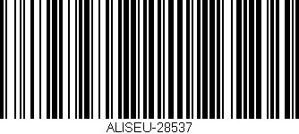 Código de barras (EAN, GTIN, SKU, ISBN): 'ALISEU-28537'