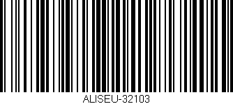 Código de barras (EAN, GTIN, SKU, ISBN): 'ALISEU-32103'