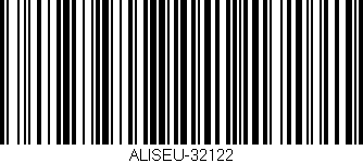 Código de barras (EAN, GTIN, SKU, ISBN): 'ALISEU-32122'
