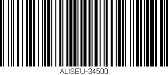 Código de barras (EAN, GTIN, SKU, ISBN): 'ALISEU-34500'