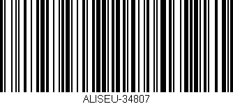 Código de barras (EAN, GTIN, SKU, ISBN): 'ALISEU-34807'