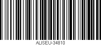 Código de barras (EAN, GTIN, SKU, ISBN): 'ALISEU-34810'