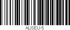 Código de barras (EAN, GTIN, SKU, ISBN): 'ALISEU-5'