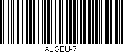 Código de barras (EAN, GTIN, SKU, ISBN): 'ALISEU-7'