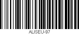 Código de barras (EAN, GTIN, SKU, ISBN): 'ALISEU-97'