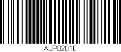 Código de barras (EAN, GTIN, SKU, ISBN): 'ALP02010'