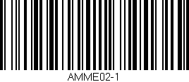 Código de barras (EAN, GTIN, SKU, ISBN): 'AMME02-1'