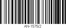 Código de barras (EAN, GTIN, SKU, ISBN): 'AN-1575(2'