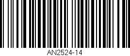 Código de barras (EAN, GTIN, SKU, ISBN): 'AN2524-14'