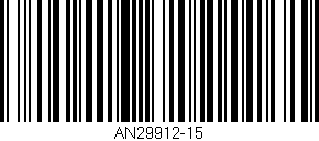 Código de barras (EAN, GTIN, SKU, ISBN): 'AN29912-15'