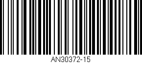 Código de barras (EAN, GTIN, SKU, ISBN): 'AN30372-15'