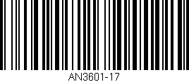 Código de barras (EAN, GTIN, SKU, ISBN): 'AN3601-17'