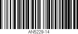 Código de barras (EAN, GTIN, SKU, ISBN): 'AN5229-14'