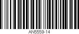 Código de barras (EAN, GTIN, SKU, ISBN): 'AN5559-14'