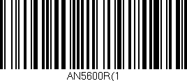 Código de barras (EAN, GTIN, SKU, ISBN): 'AN5600R(1'