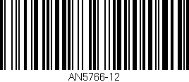 Código de barras (EAN, GTIN, SKU, ISBN): 'AN5766-12'