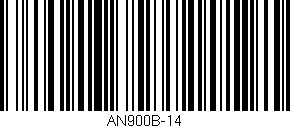 Código de barras (EAN, GTIN, SKU, ISBN): 'AN900B-14'