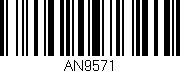 Código de barras (EAN, GTIN, SKU, ISBN): 'AN9571'